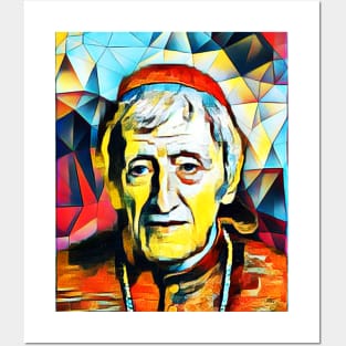 John Henry Newman Abstract Portrait | John Henry Newman Artwork 2 Posters and Art